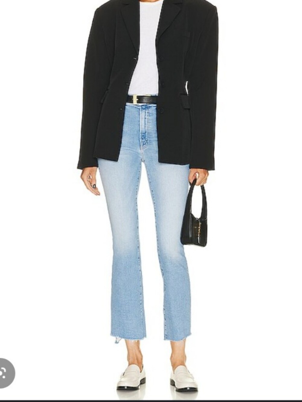 Mother The Insider Crop Step Fray Limited Edition